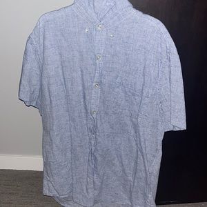 Sonoma Large Blue Button Down Shirt